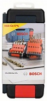 Набор из 18 сверл по металлу Bosch HSS-Co, DIN 338, 135°, в Toughbox